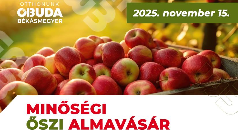 Minőségi, magyar almát kínálunk vásárunkon 2025. november 15-én  Már lehet rendelni!