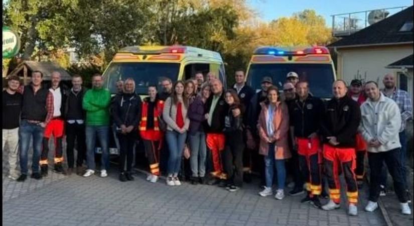 Megható búcsú Komáromban: 36 év után nyugdíjba vonult a város mentőslegendája
