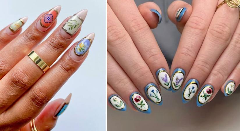 12 keretes manikűr, ami festményekkel vetekszik