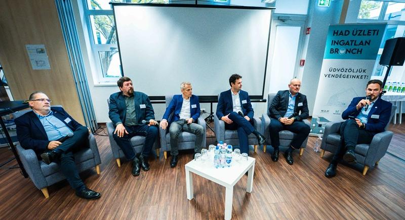 Üzleti brunch az ipari ingatlanpiac helyzetéről