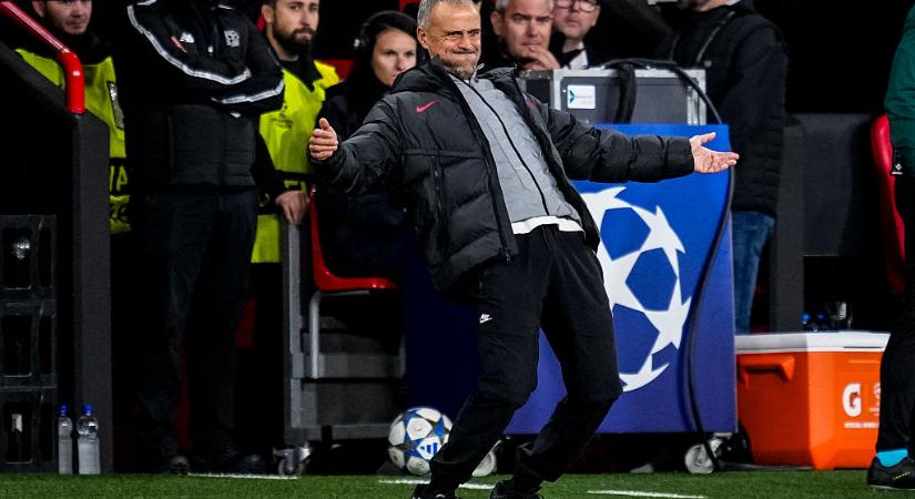Luis Enrique: „öröm nézni ezt a csapatot futballozni!”