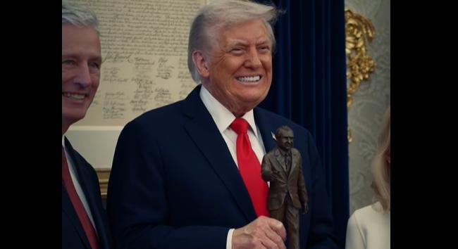 Békedíjat vett át Donald Trump  videó