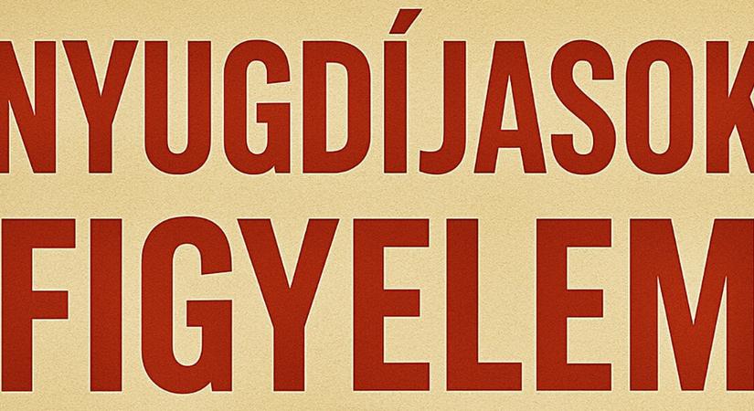 HIVATALOS BEJELENTÉS! 2026. január 1-től átalakul a nyugdíjrendszer