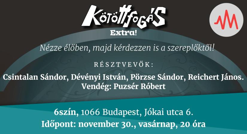 Jelentkezzen a novemberi Kötöttfogás Extrára!
