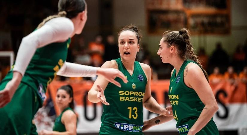 Sopron Basket: Bátran, vagányan a csoportelső ellen