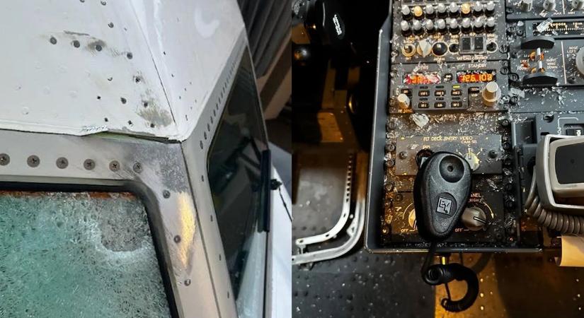 Meteorológiai ballonnal ütközhetett utazómagasságon egy Boeing 737-es