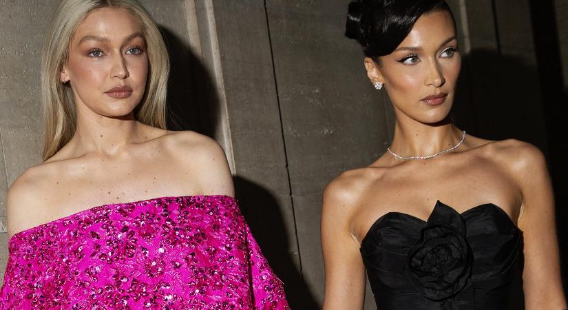 Még ilyet! Bella és Gigi Hadid a megjelenésükkel ellopták a show-t a testvérük esküvőjén