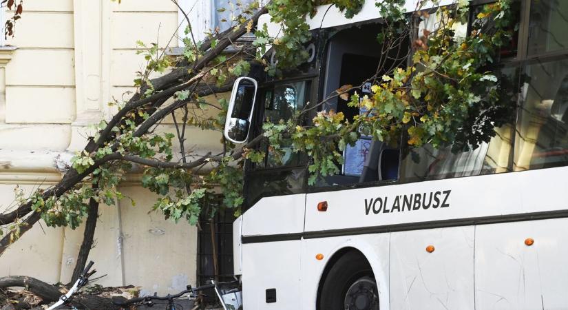 Buszbaleset Szolnokon: reagált a MÁV-VOLÁN-csoport vezérigazgatója