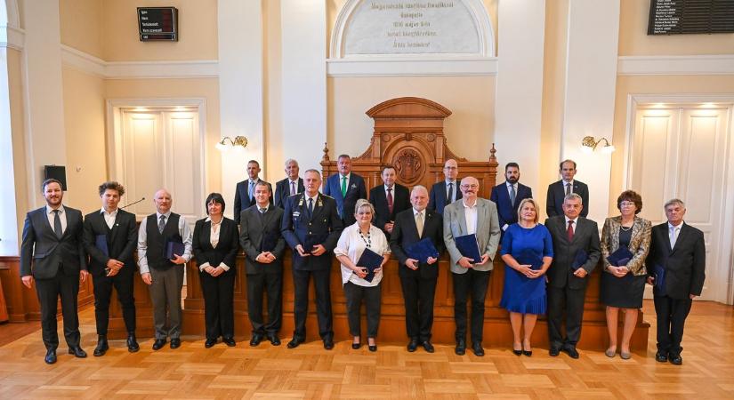 Ők a Vas Vármegyei Közgyűlés kitüntetettjei nemzeti ünnepünkön