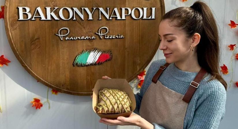 Pizzatésztából süti? A Bakonyban ilyen pisztáciakrémes édességet is megkóstolhatunk