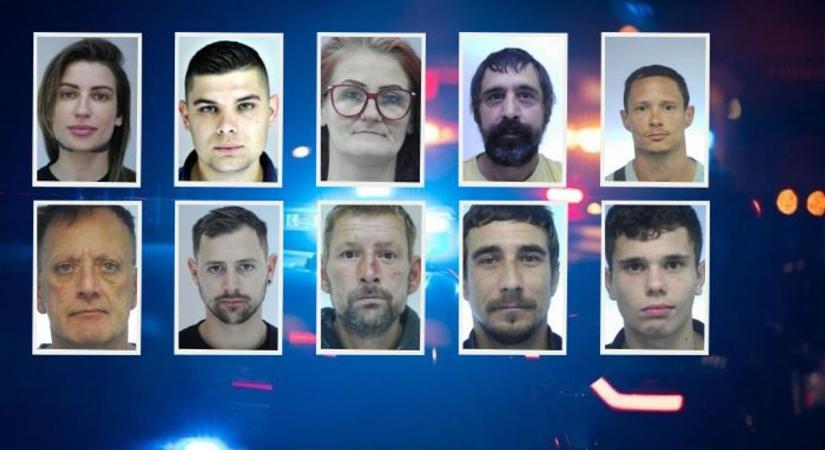 Vigyázz, ha szembejönnek: fotókon a 10 legfrissebb körözött Tatabányáról