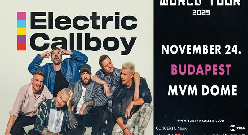 Electric Callboy: novemberben az MVM Dome-ban