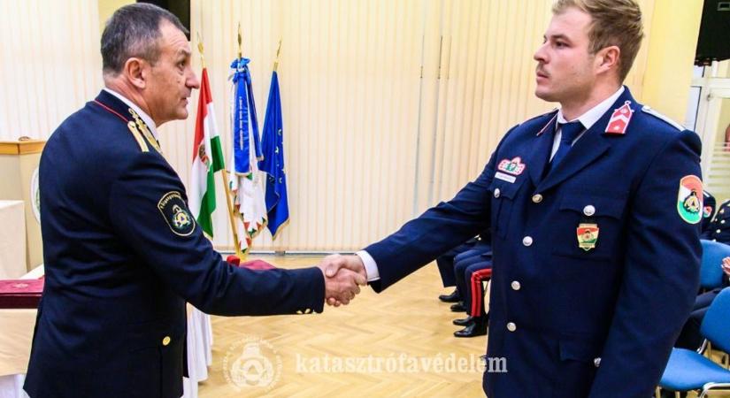 Elismeréseket kaptak Győr-Moson-Sopron tűzoltói