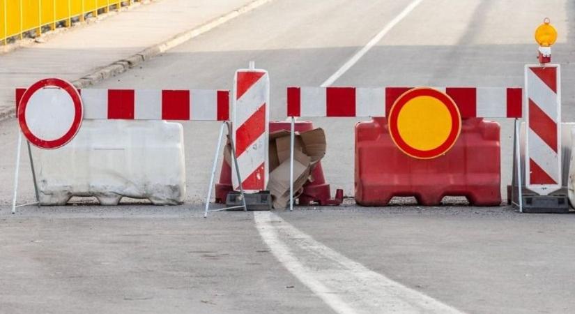 A 84. sz. út felújítása miatt forgalomkorlátozás lesz Sopronban