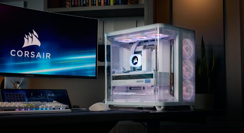 AIO-khoz optimalizált, háromkamrás toronyház a Corsair gondozásában