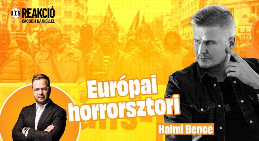 Autótolvaj kameruni bevándorló, tétlen francia rendőrök - ez lenne Európa? – Halmi Bence a REAKCIÓBAN