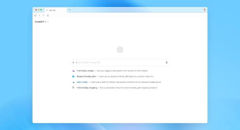Megjelent az OpenAI böngészője, kipróbáltuk a ChatGPT Atlast