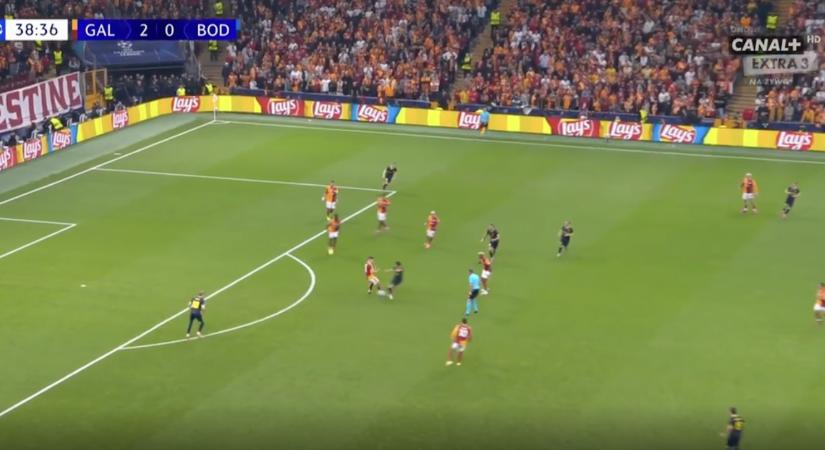 Sallai komolyat hibázott a Galata BL-meccsén, de megúszták a bakiját - videó