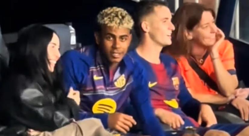 Lamine Yamal fülig szerelmes, a Barca edzője is áldását adta a kapcsolatra
