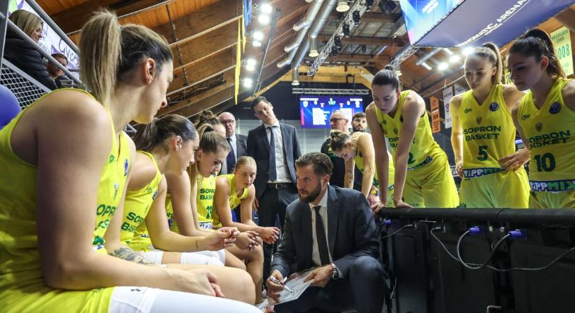 Női Euroliga: A szünetig élt a remény, Juhász Dorkáéktól is kikapott a Sopron