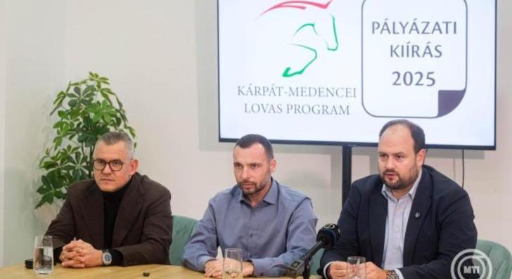 Nacsa Lőrinc: 60 lovasegyesületet támogatunk a Kárpát-medencei Lovas Programban