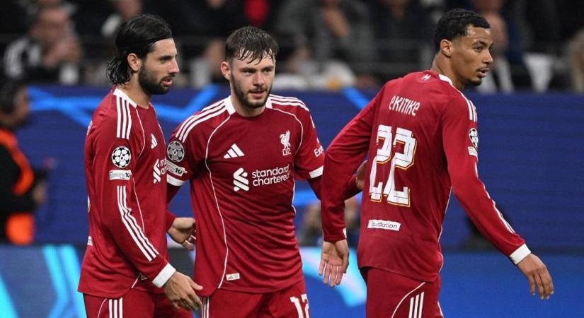 Eintracht Frankfurt–Liverpool: Szoboszlait ünnepli az angol sajtó, elképesztő, miket írnak róla