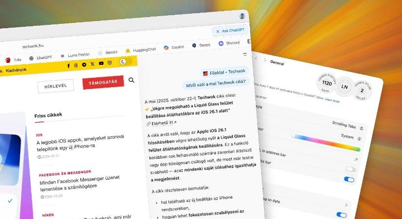 Itt a ChatGPT-böngésző: a ChatGPT Atlas használata