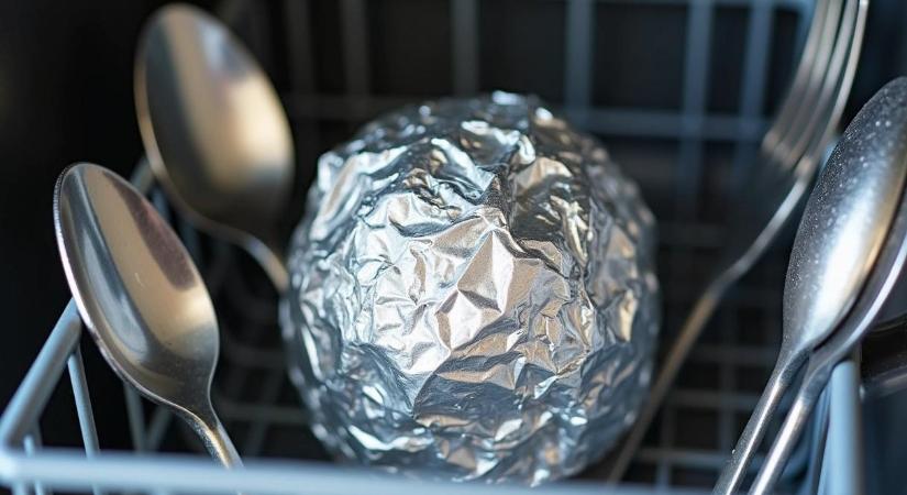 Miért dobnak a profik alufóliát a mosogatógépbe? Ezt a trükköt még a nagymamák sem ismerik – pedig mindent megváltoztat