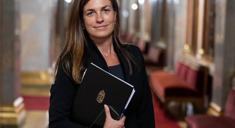 Varga Judit üzenetet küldött