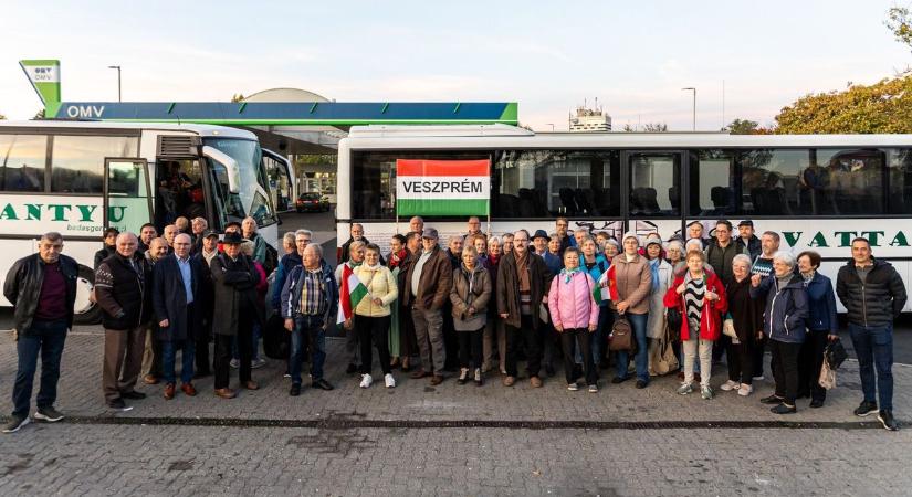 Veszprém megyeiek is a Békemeneten