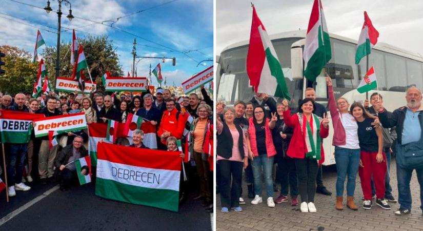 Debreceniek és hajdú-bihariak is menetelnek Budapesten