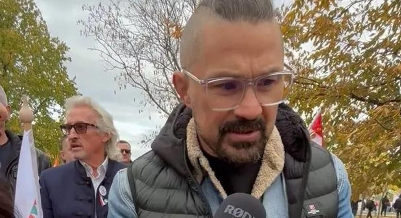 "Itt senki sem bánt senkit" - Ezt mondta el Bárdosi Sándor a Békemenetről