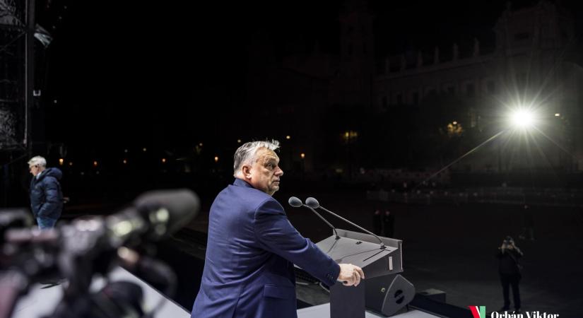 Orbán Viktor a Békemenetről: „Ez már az űrből is látszik” – fotó