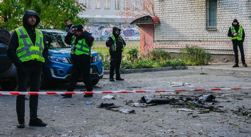 Orosz dróntámadás érte Kijevet