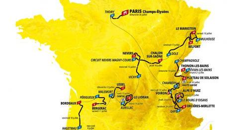 Bemutatták a 2026-os Tour de France útvonalát
