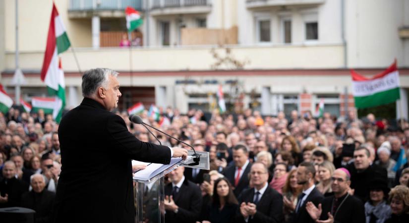 Orbán Viktor élőben az október 23-ai Békemeneten