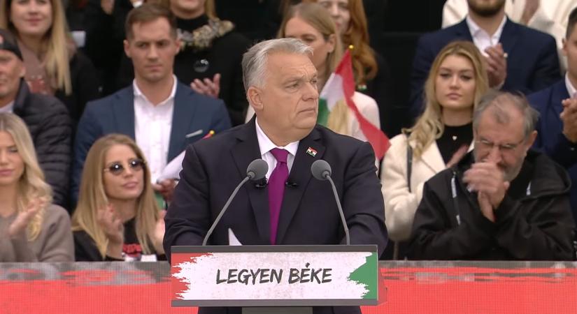 Orbán Viktor: A magyarok nem kérnek sokat az élettől, beérjük a szabadsággal