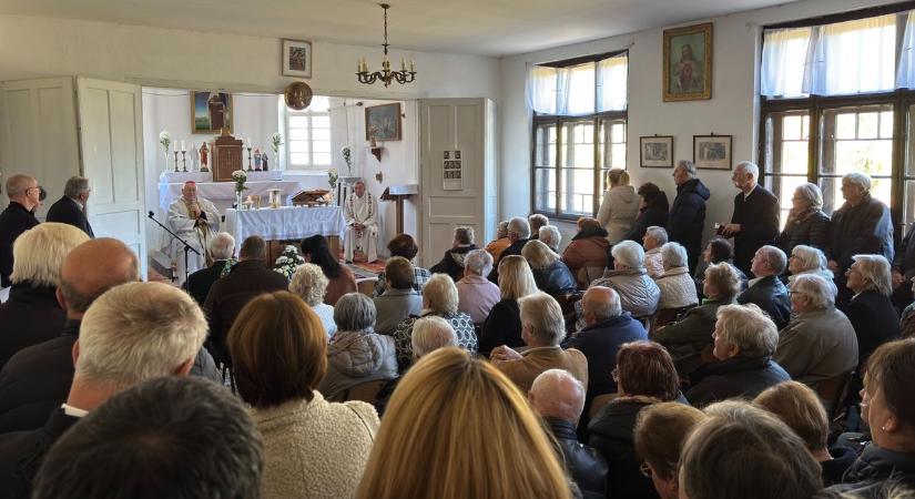 Bíró László tartott szentmisét az elszármazottak találkozóján
