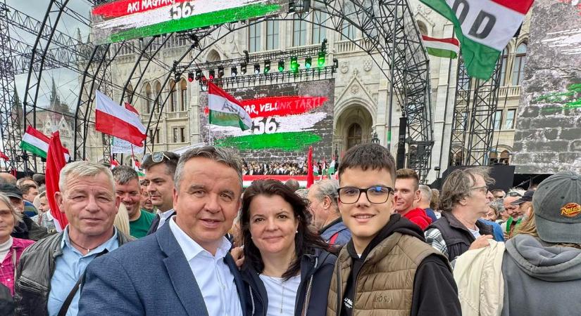 Óriási élmény itt lenni a Békemeneten