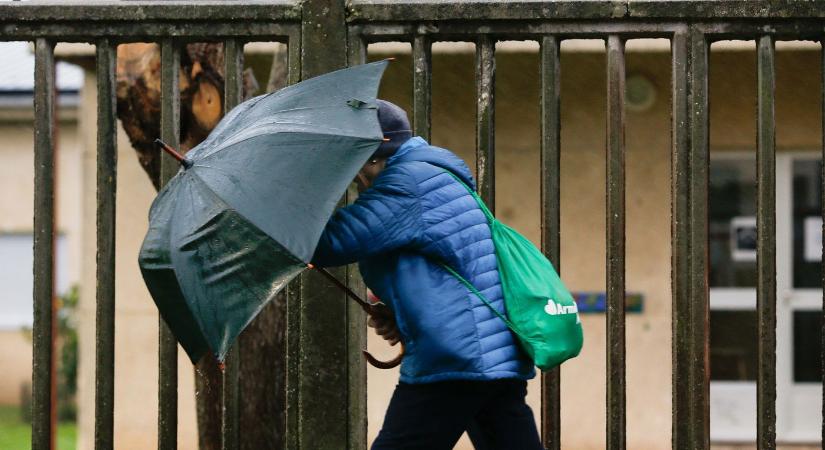Három vármegye már sárgában, viharveszély miatt adtak ki figyelmeztetést - Időjárás-előrejelzés