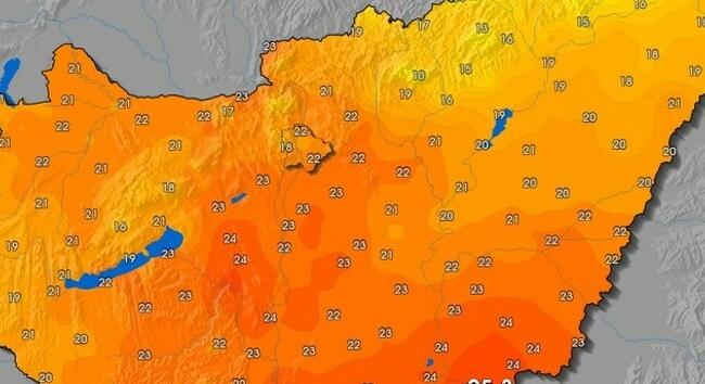 Hihetetlen hőmérsékleti kontraszt október 23-án: közel 15 fokos különbség alakult ki