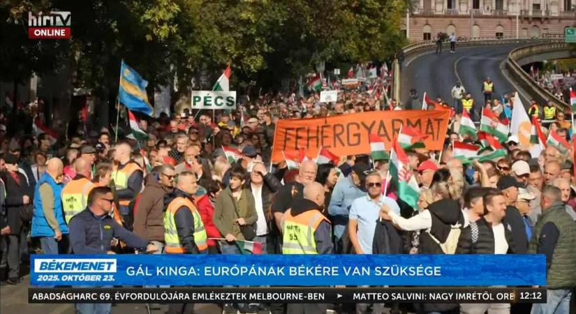 Békemenet: Fehérgyarmat és Vásárosnamény térsége is hallatta a hangját (fotókkal)