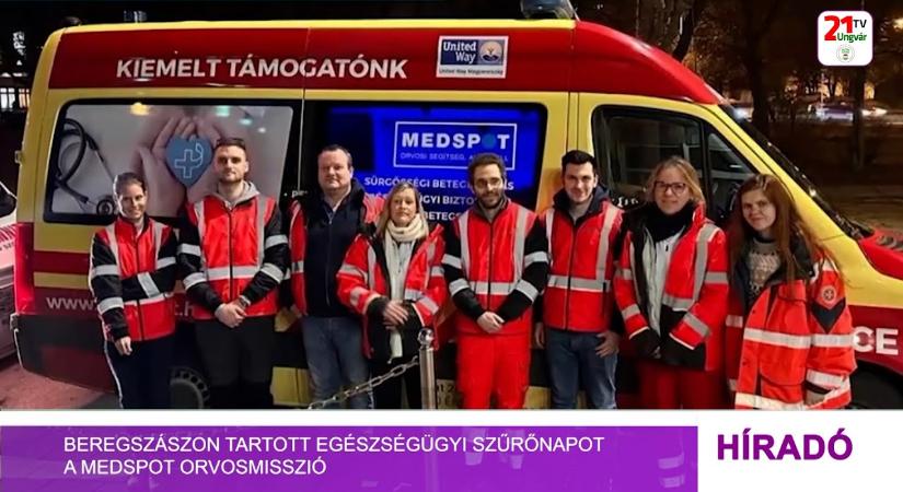 Beregszászon tartott egészségügyi szűrőnapot a MedSpot orvos misszió (videó)