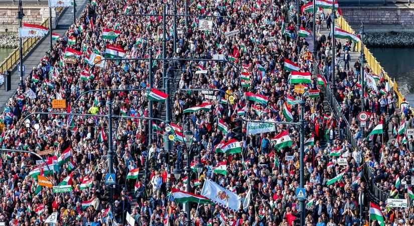 Orbán Viktor máris eredményt hirdetett, mennyien voltak a Békemeneten és a Tisza vonulásán – fotókon hasonlította össze a tömeget
