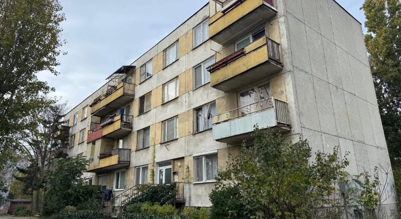 Felújítják Komáromban a Gazda utcai bérlakásokat