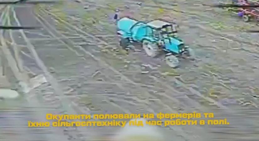 Így vadásznak az ukrán farmerekre az orosz drónosok