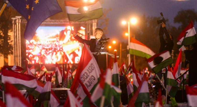 Magyar Péter október 23-án: magabiztosabb, mint valaha