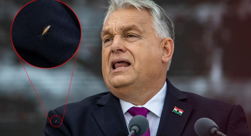Addig járt a korsó a kútra: a beszéde alatt egy poloska hosszan mászkált Orbánon