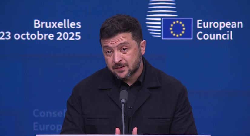 Zelenszkijt a Trumppal való találkozásáról kérdezték  videó