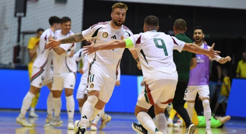 Pénteken kap ellenfeleket a magyar futsal-válogatott